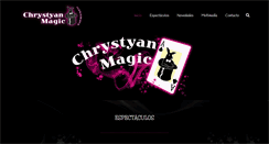 Desktop Screenshot of chrystyanmagic.com